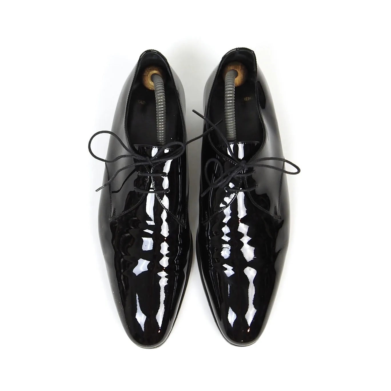 Saint Laurent Paris Patent Leather Dress Shoes Size 43.5