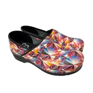 Sanita Clog Women's 10.5-11 US Original Professional Geometric 42 EU‎ Multicolor