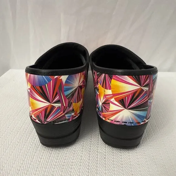 Sanita Clog Women's 10.5-11 US Original Professional Geometric 42 EU‎ Multicolor