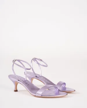 scarlet flash wisteria   cristal trasp heel - flash wisteria/metallic