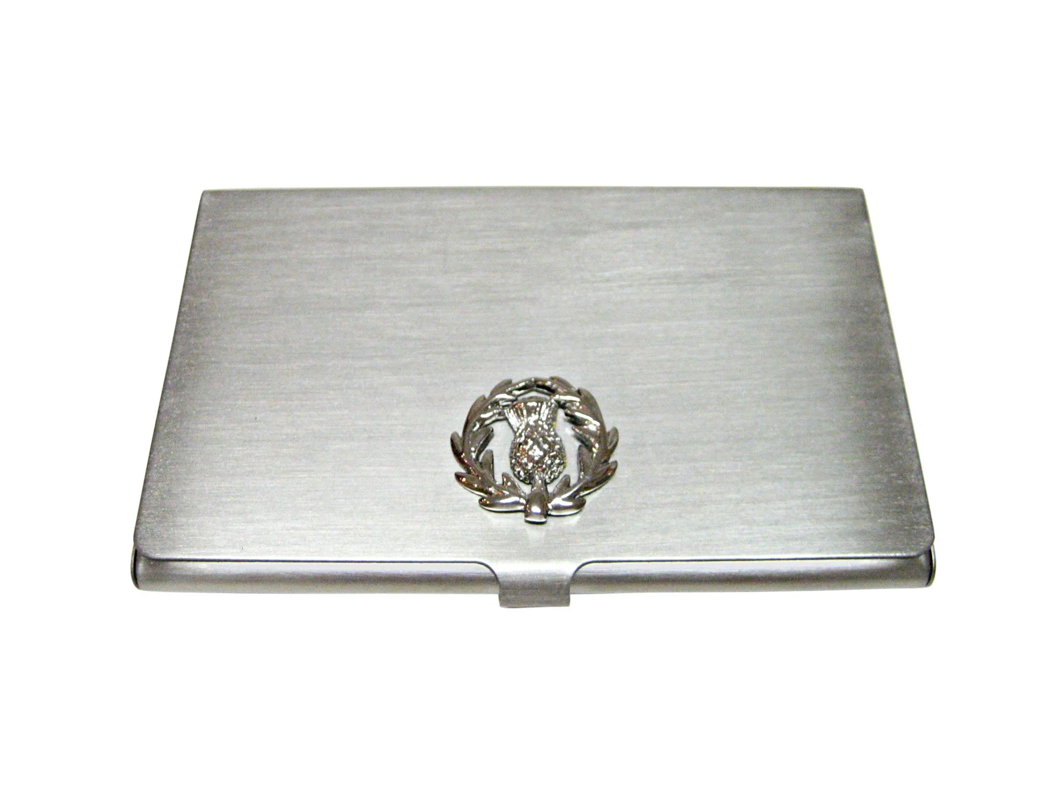 Scottish Thistle Business Card Holder