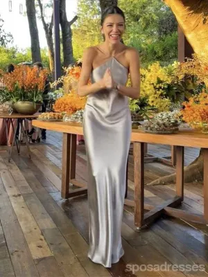 Sexy Sheath Halter Maxi Long Party Prom Dresses,Evening Dress,13537