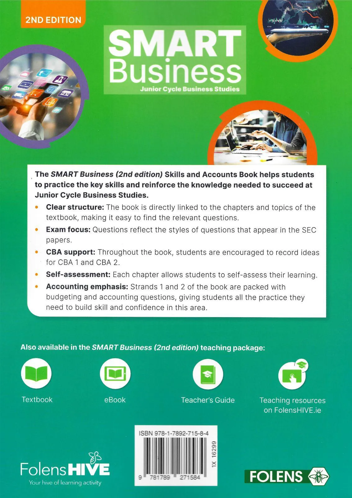 Smart Business - Skills & Accounts Book Only - New Edition (2023)
