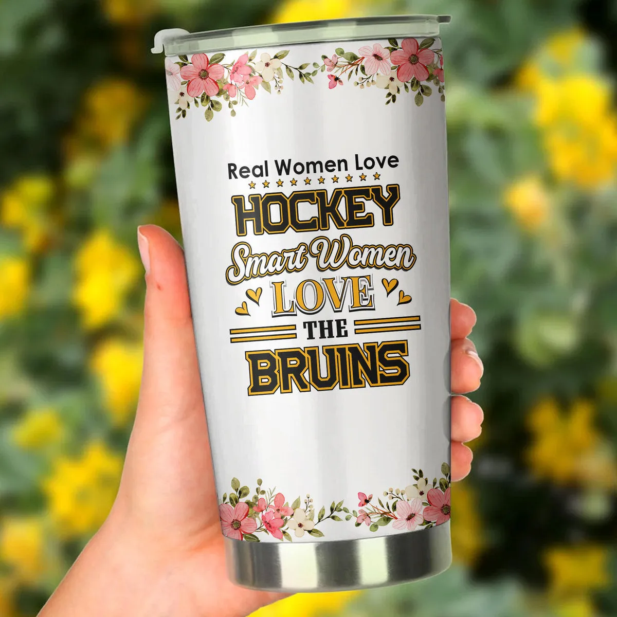 Smart Women Love The Boston Hockey Tumbler