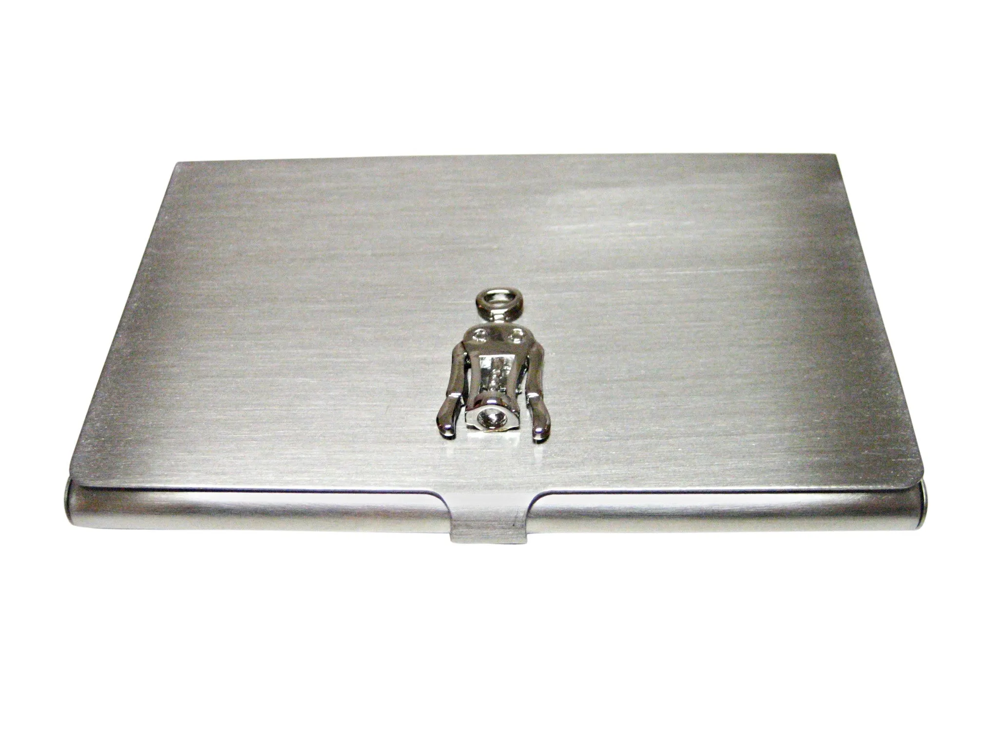 Sommelier Wine Screw Business Card Holder