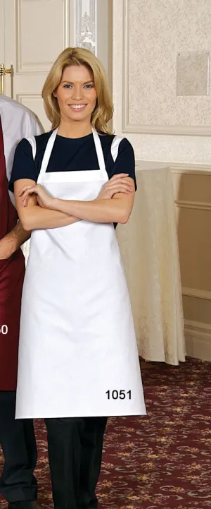 Standard Bib Apron - No Pockets