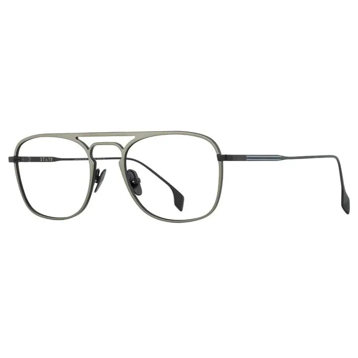 STATE Optical Sapporo | Progressive Prescription Eyeglasses | Black Gunmetal