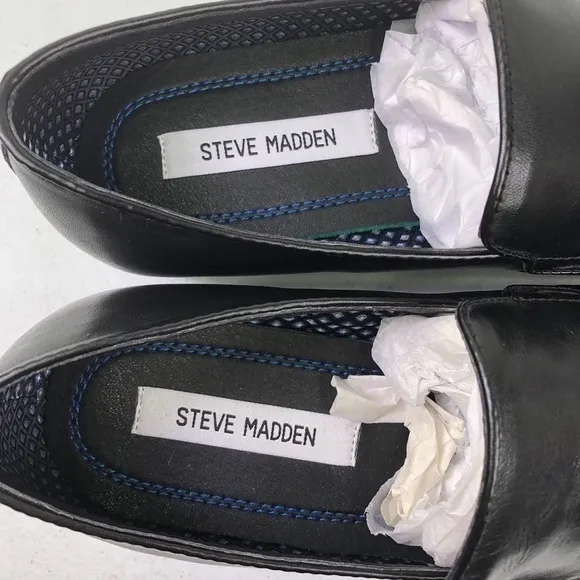 Steve Madden Emeree Tassel Leather Loafer Shoes