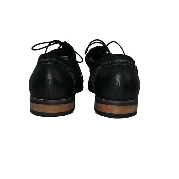 Steve Madden Men's Cherp Oxford, Black Nubuck, 11M US