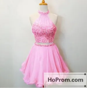 Stunning Two Piece Short Prom Dresses Homecoming Dresses