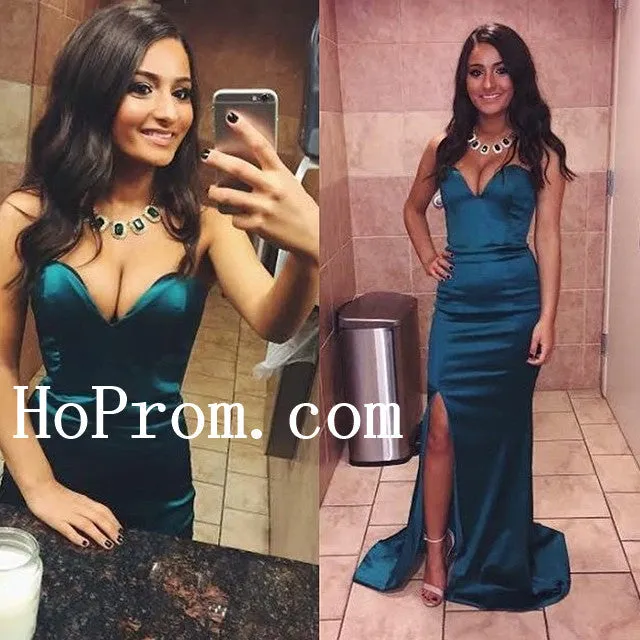 Sweetheart Satin Prom Dresses,Prom Dress,Evening Dresses