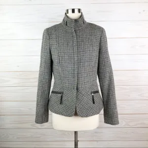Talbots Woman Blazer Jacket Career Wool Size 6
