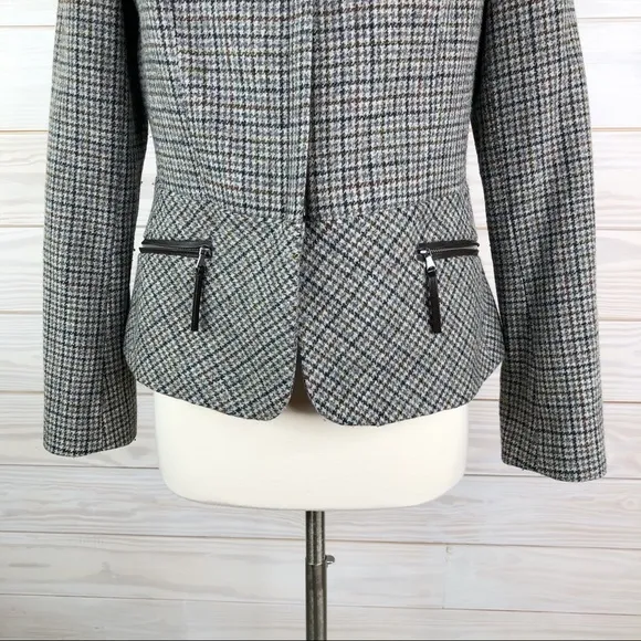 Talbots Woman Blazer Jacket Career Wool Size 6