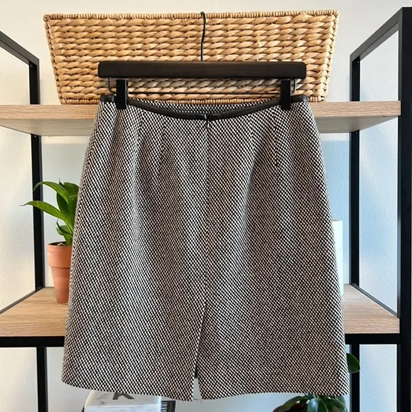 Talbots Wool Tweed Classic Pencil Skirt, 8 Petite