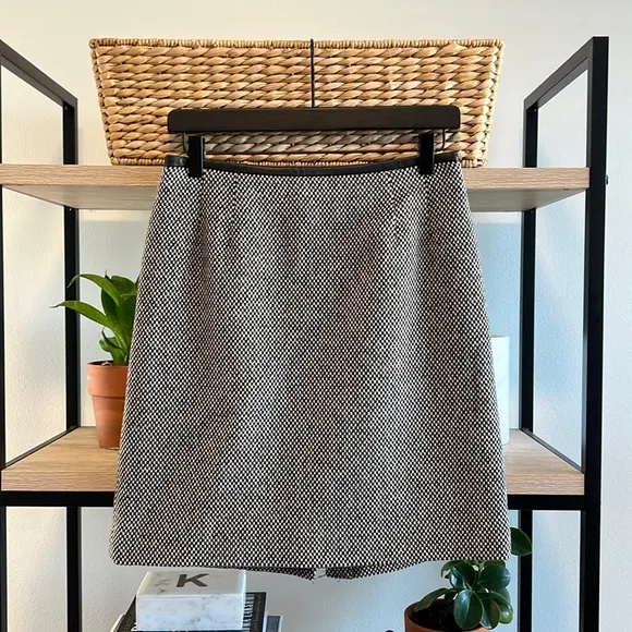 Talbots Wool Tweed Classic Pencil Skirt, 8 Petite