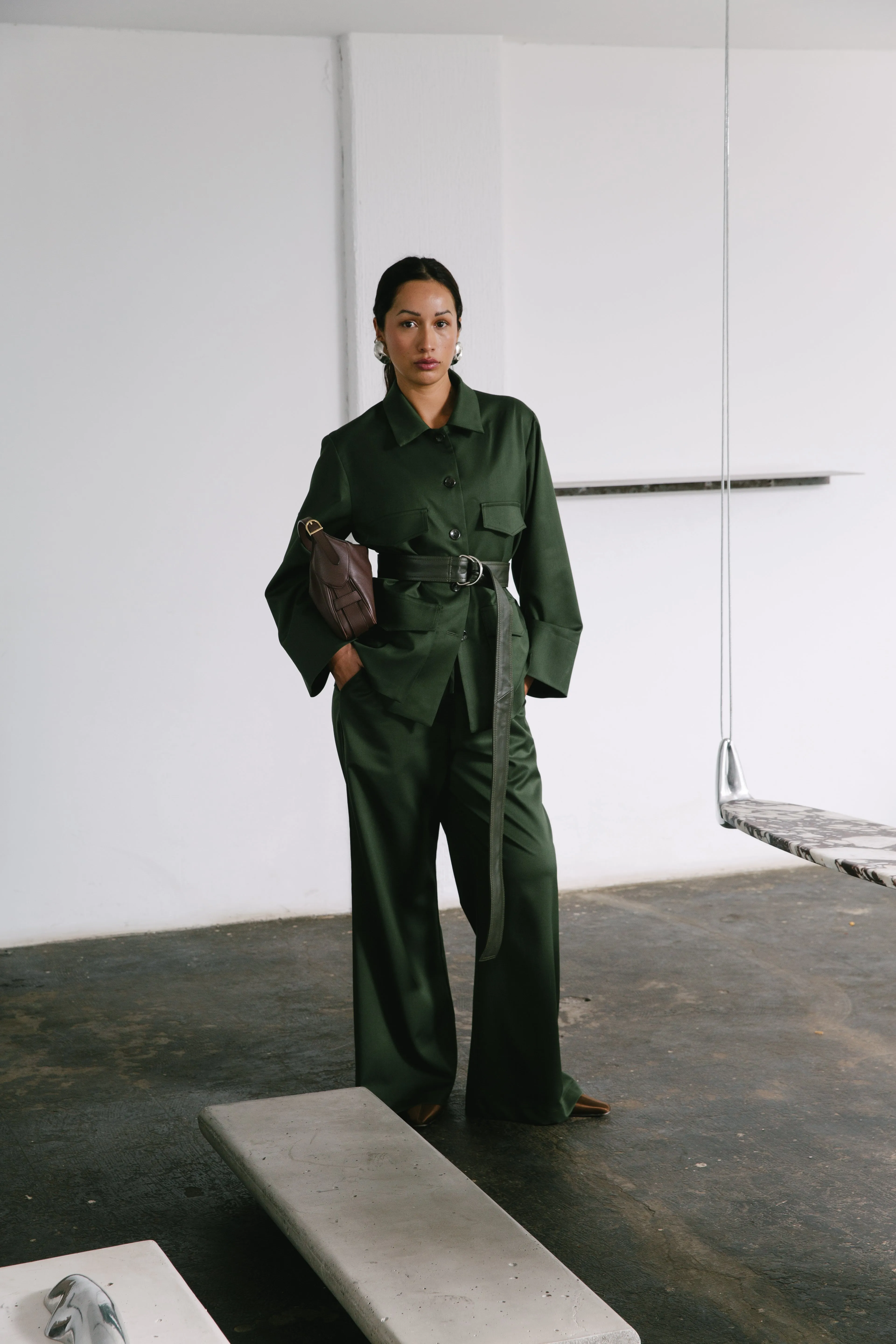 The Extra Long Leather Belt