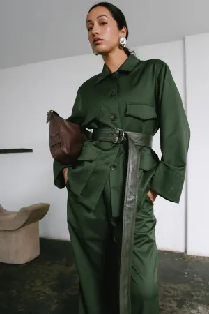 The Extra Long Leather Belt