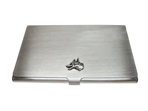 Tiny Fox Head Business Card Holder