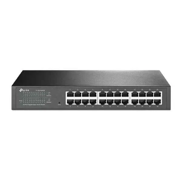TP-Link TL-SG1024DE Managed Network Switch L2 Gigabit Ethernet 10/100/1000 Mbits Black