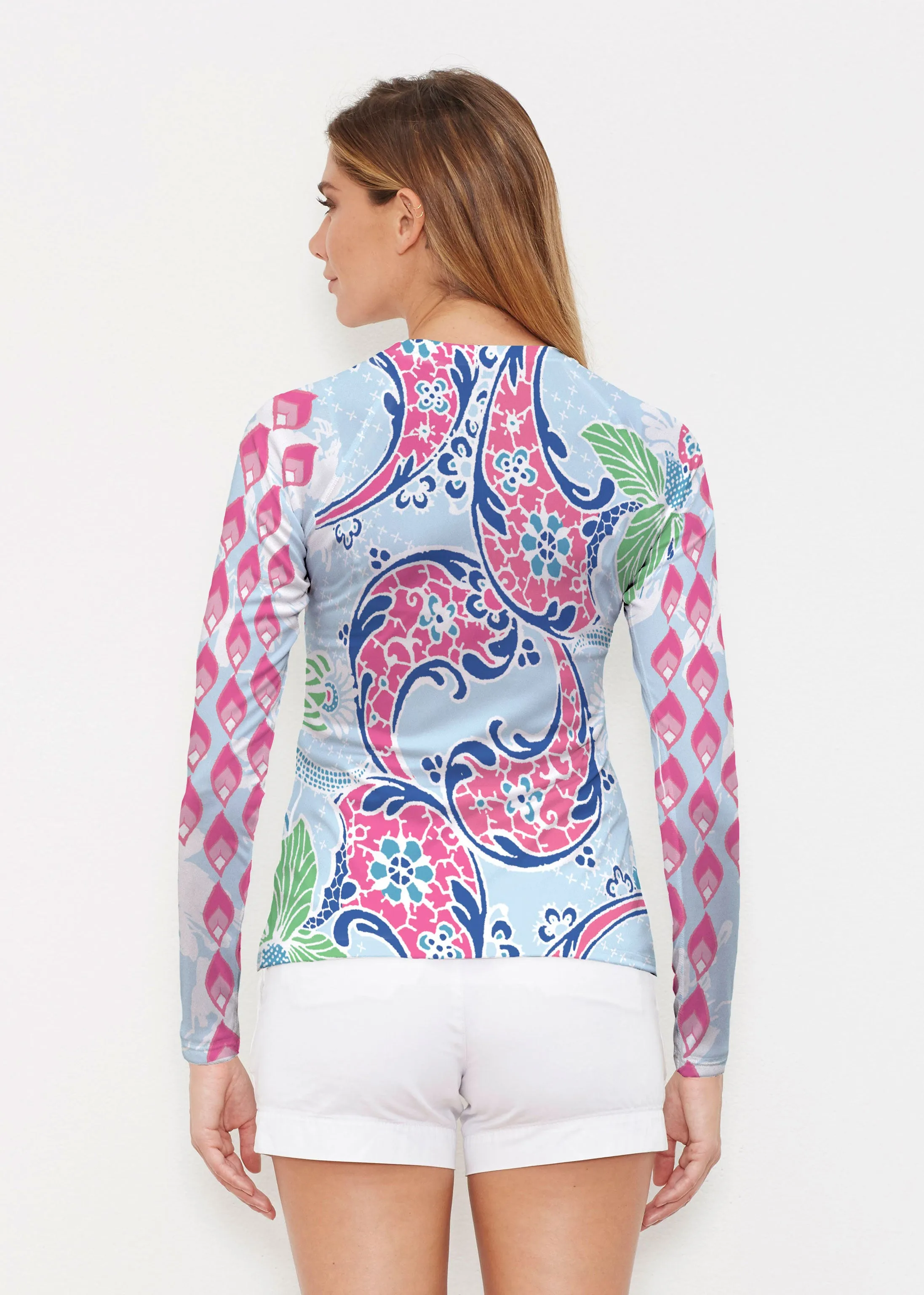 Tropical Island (2029) ~ Long Sleeve Rash Guard