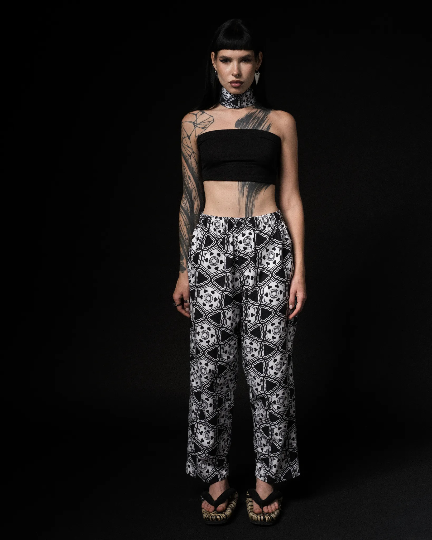 [UNISEX] GOTCH SCROW ART X LOCO MOSQUITO JINJYA TRIBAL TROUSERS