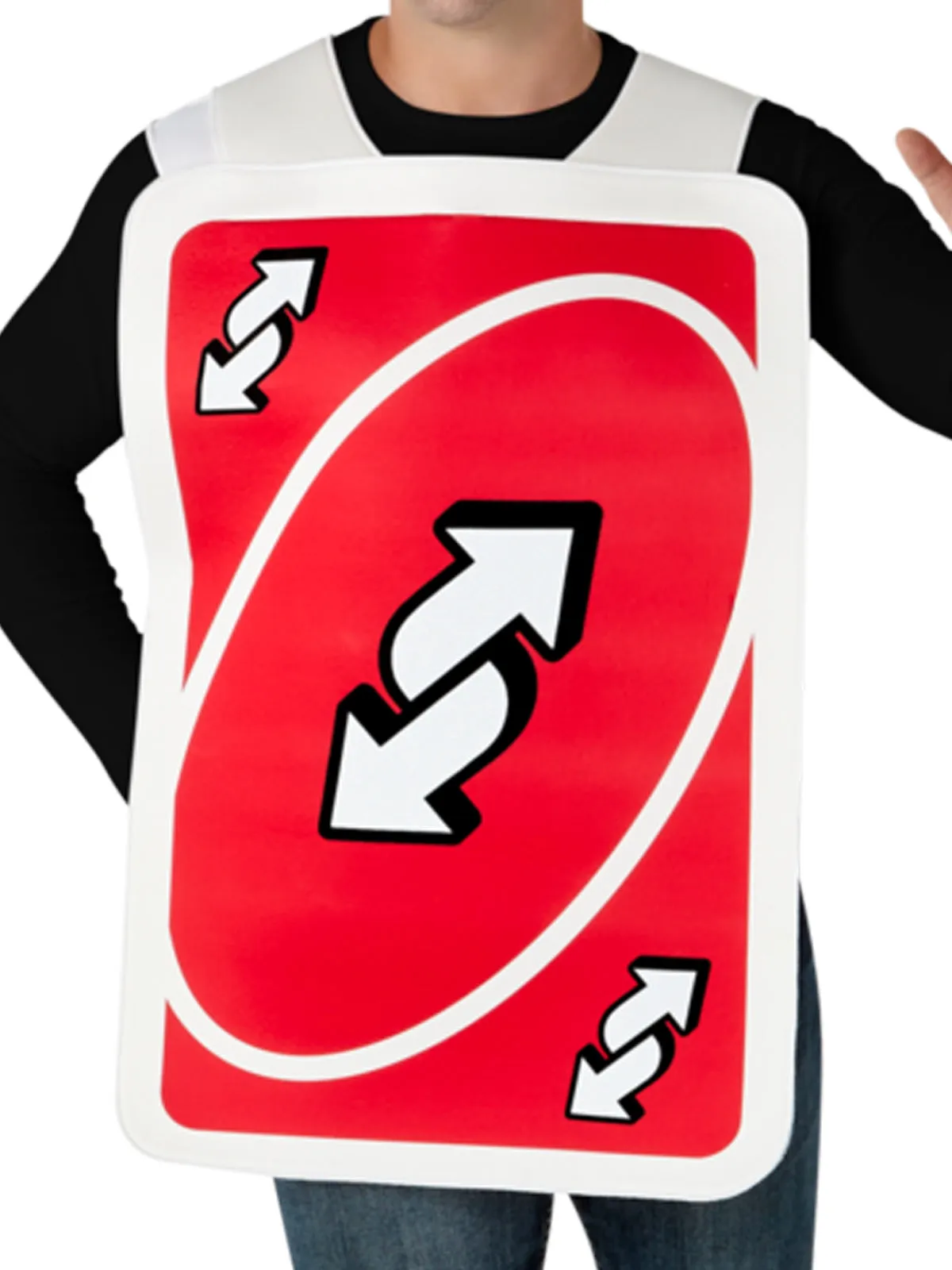 UNO Reverse Card Adult Tabard Costume