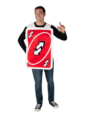 UNO Reverse Card Adult Tabard Costume