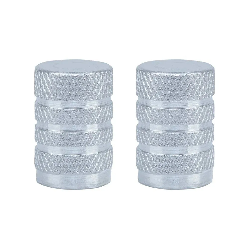 Valve Caps Oxford Silver, 2 pcs