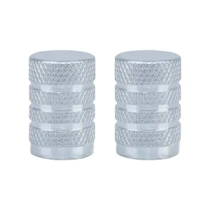 Valve Caps Oxford Silver, 2 pcs