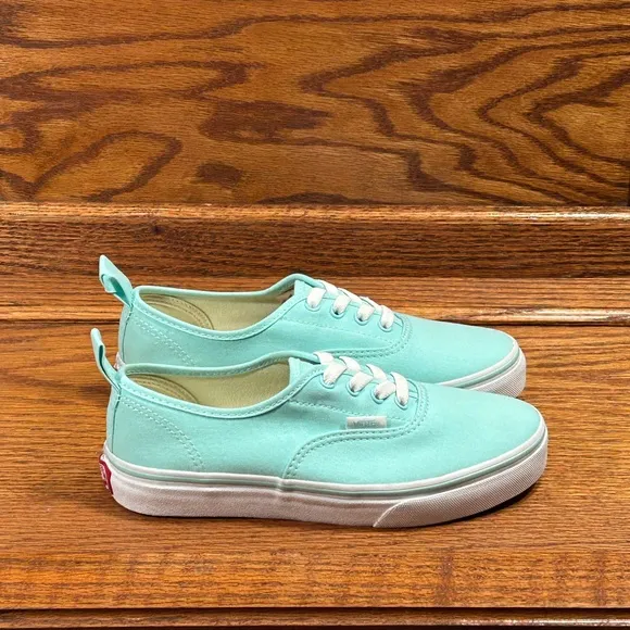 Vans Authentic Elastic Blue Tint True White Shoes