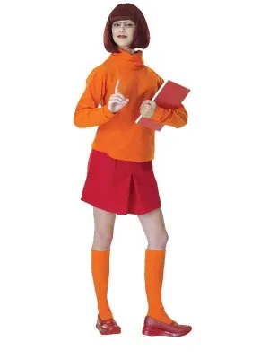 Velma Scooby Doo Gang Adult Costume