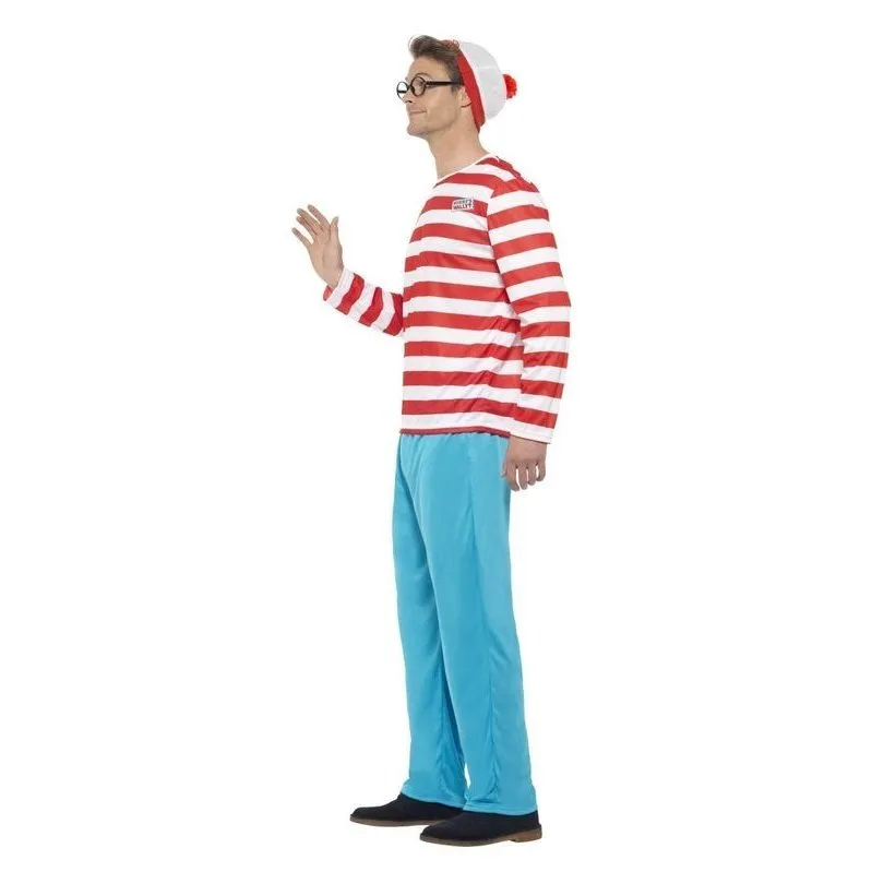 Where's Wally? Costume, Mens