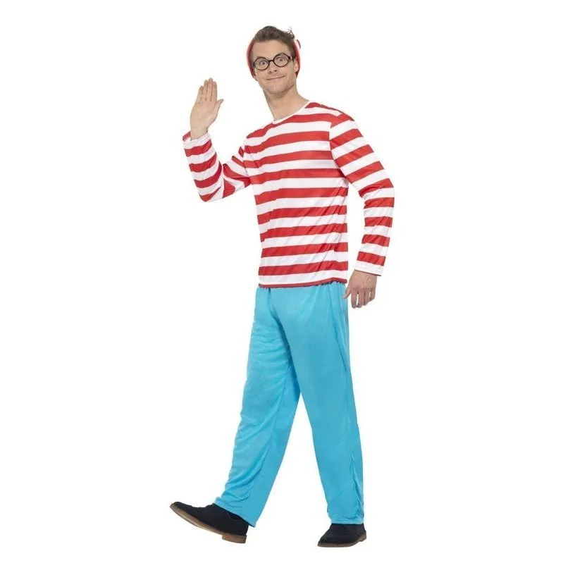 Where's Wally? Costume, Mens