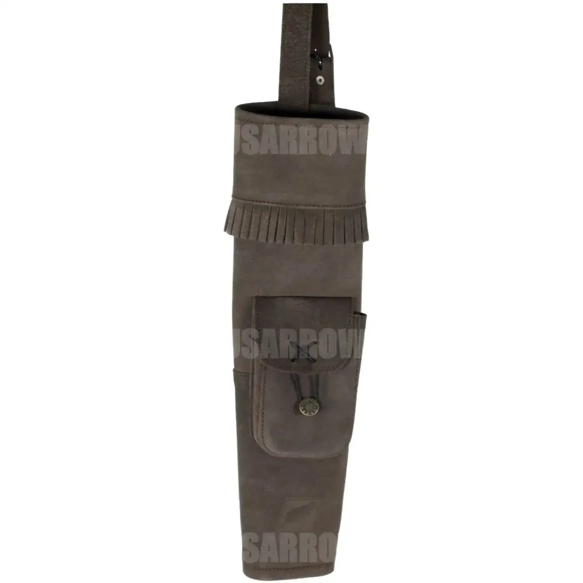 White Feather Hurricane Brown Arrow Back Quiver