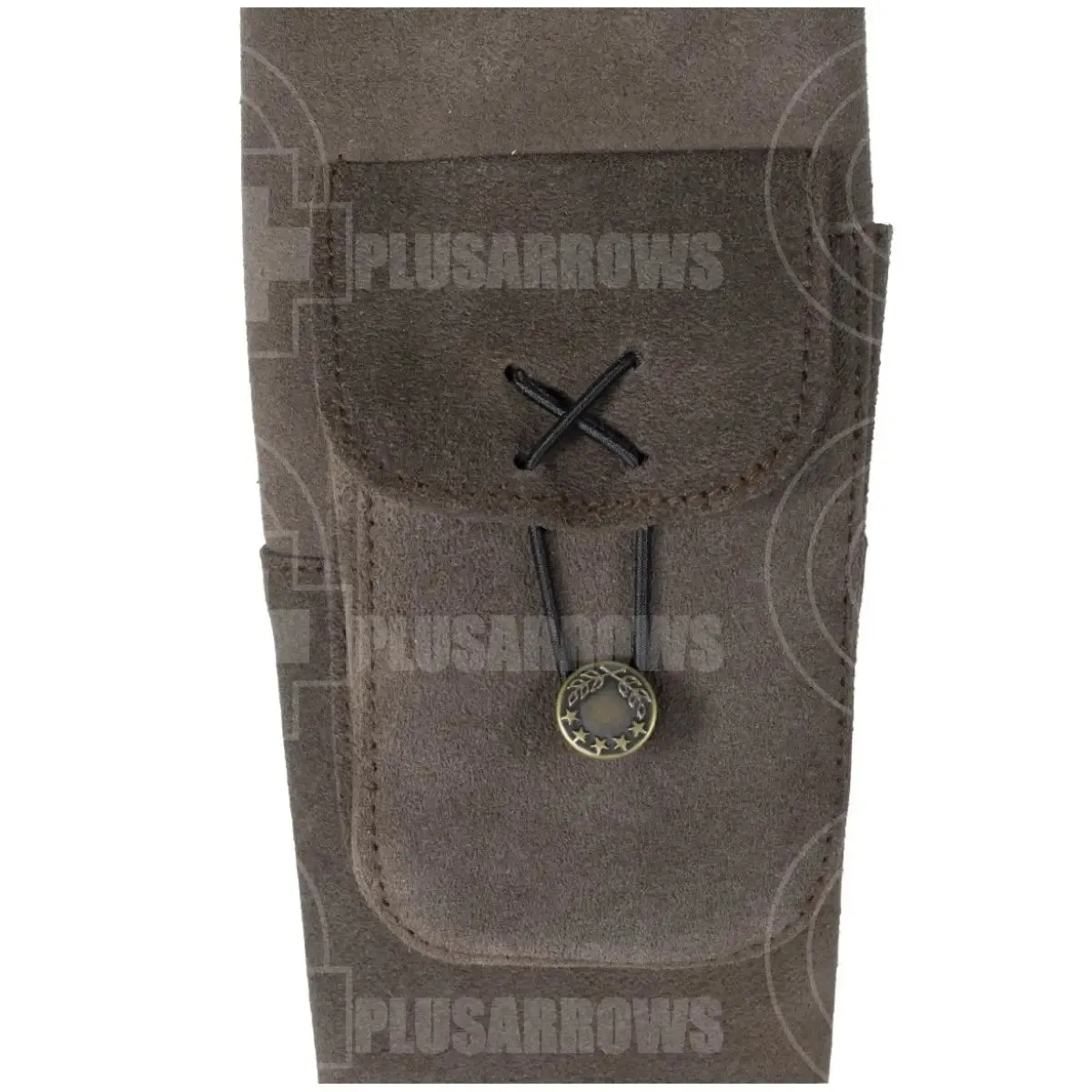 White Feather Hurricane Brown Arrow Back Quiver