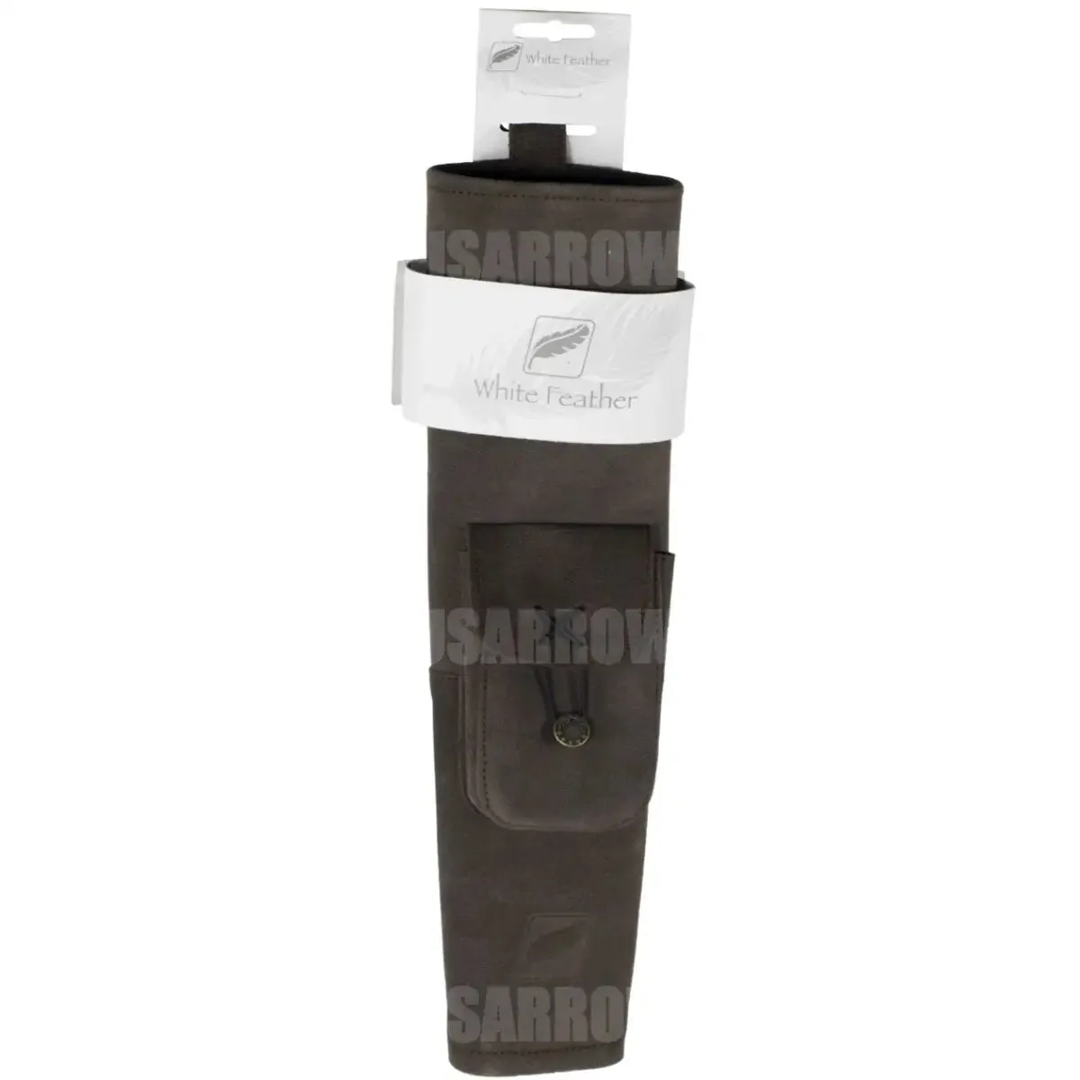 White Feather Hurricane Brown Arrow Back Quiver