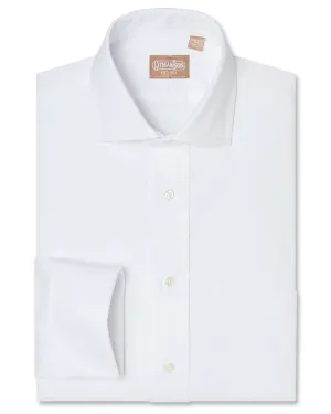 Widespread Pinpoint French Cuff White - Tailored