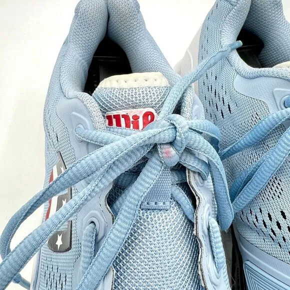 Wilson Womens Rush Pro 3.0 Tennis Pickleball Shoes 10 Blue WRS328240