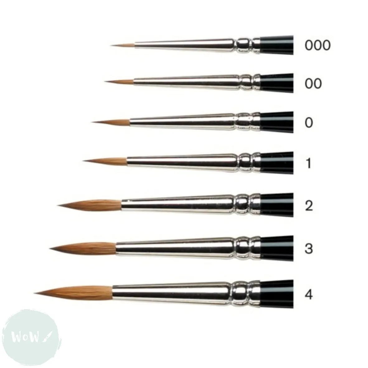 Winsor & Newton - Watercolour Brush -Series 7 Kolinsky Sable Round - 0