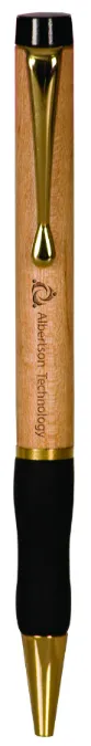 Wood Ballpoint Pen with Gripper