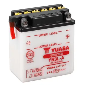 YB3L-A DG Battery with acid pack Yuasa (YB3LAPK)