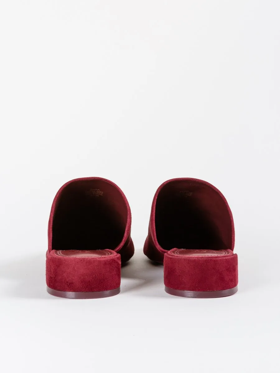 zaira mule - bordeaux