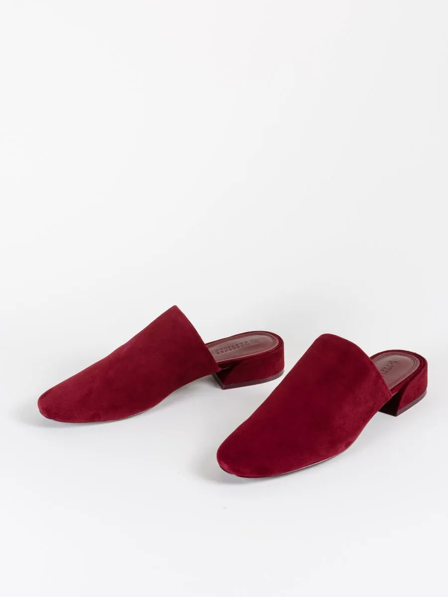 zaira mule - bordeaux