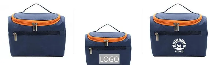 Zippered Oxford Cloth Toiletry Bag