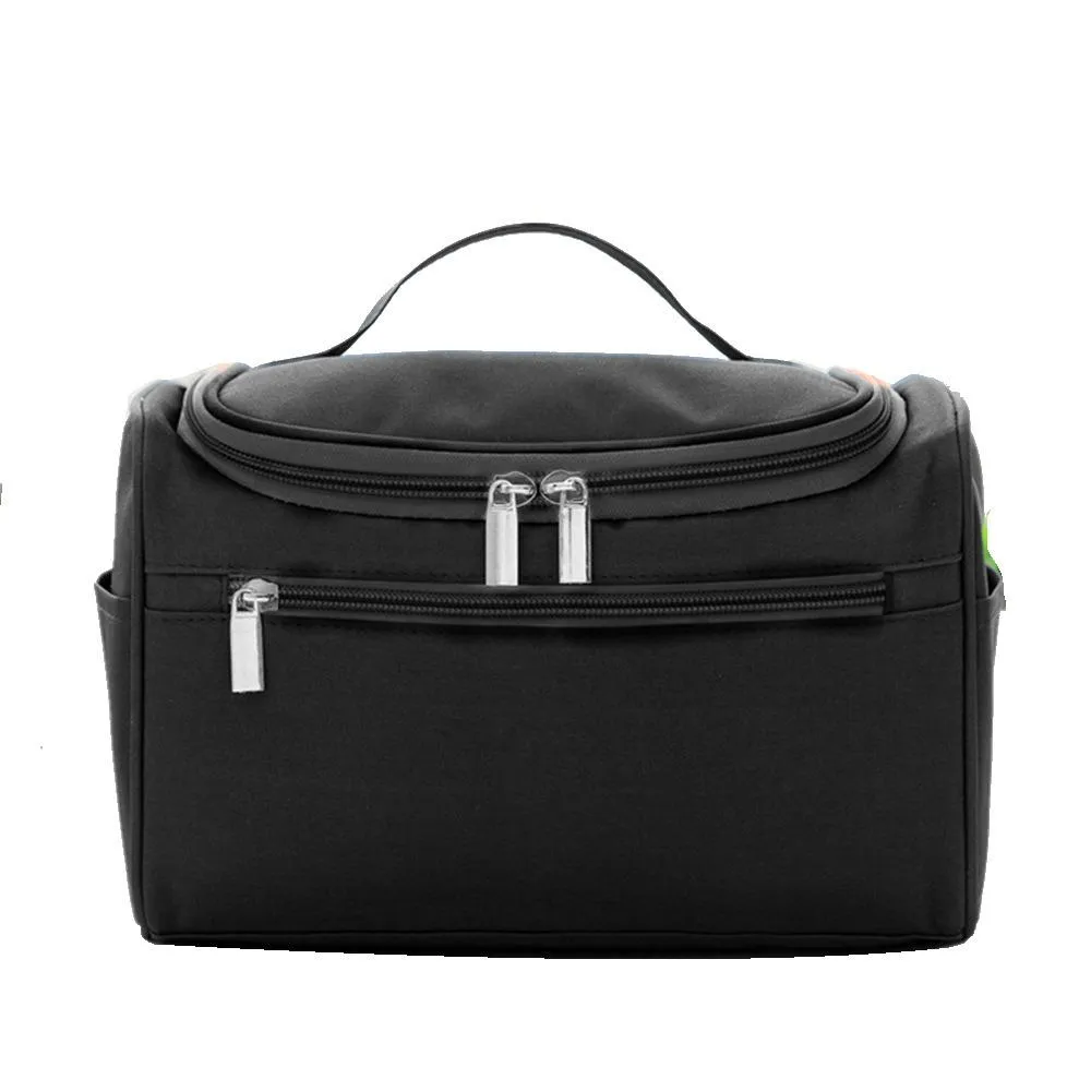 Zippered Oxford Cloth Toiletry Bag