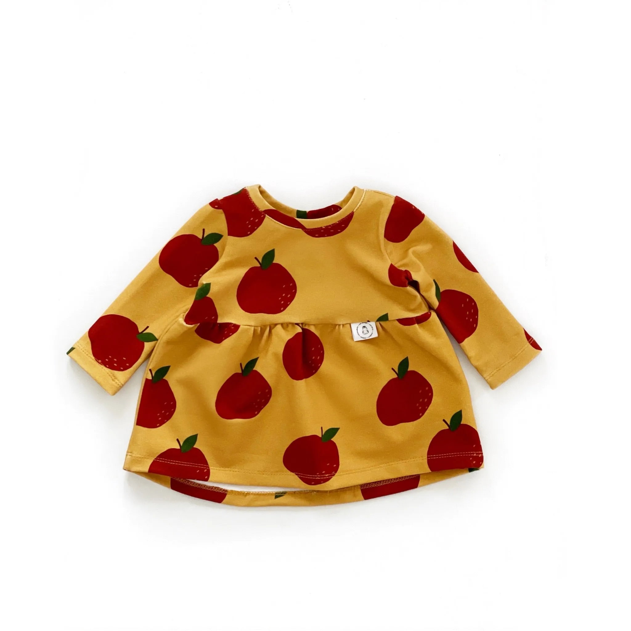 “Zoe” dress with Apples